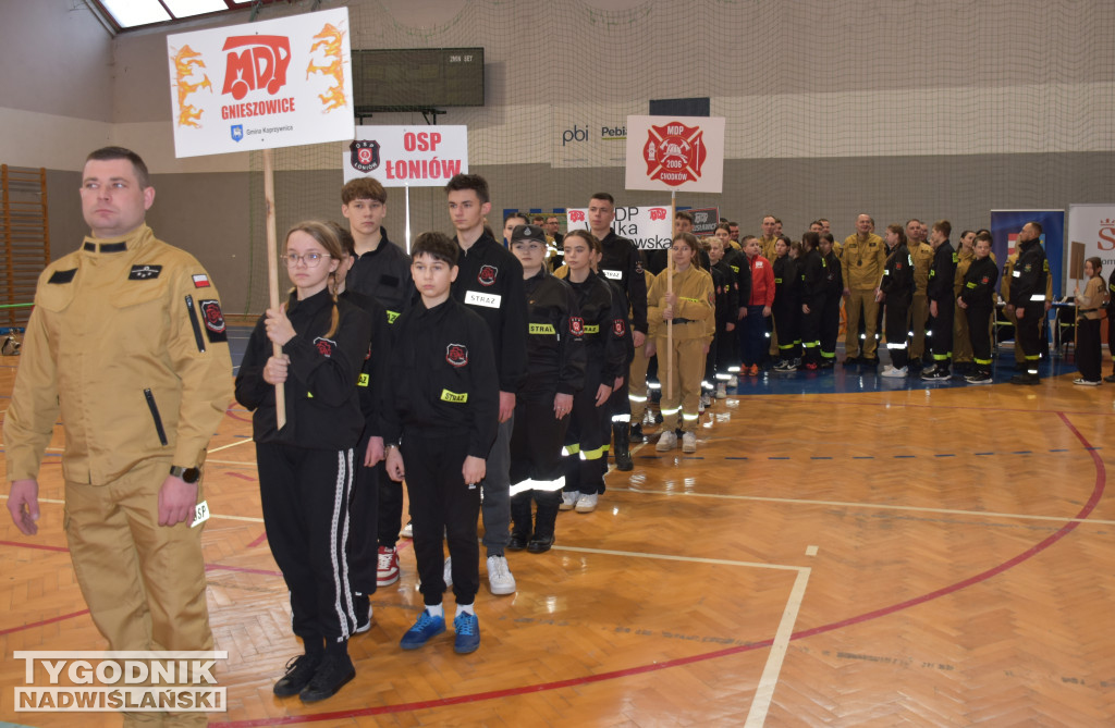 Halowe Zawody Młodzieżowych Drużyn Pożarniczych