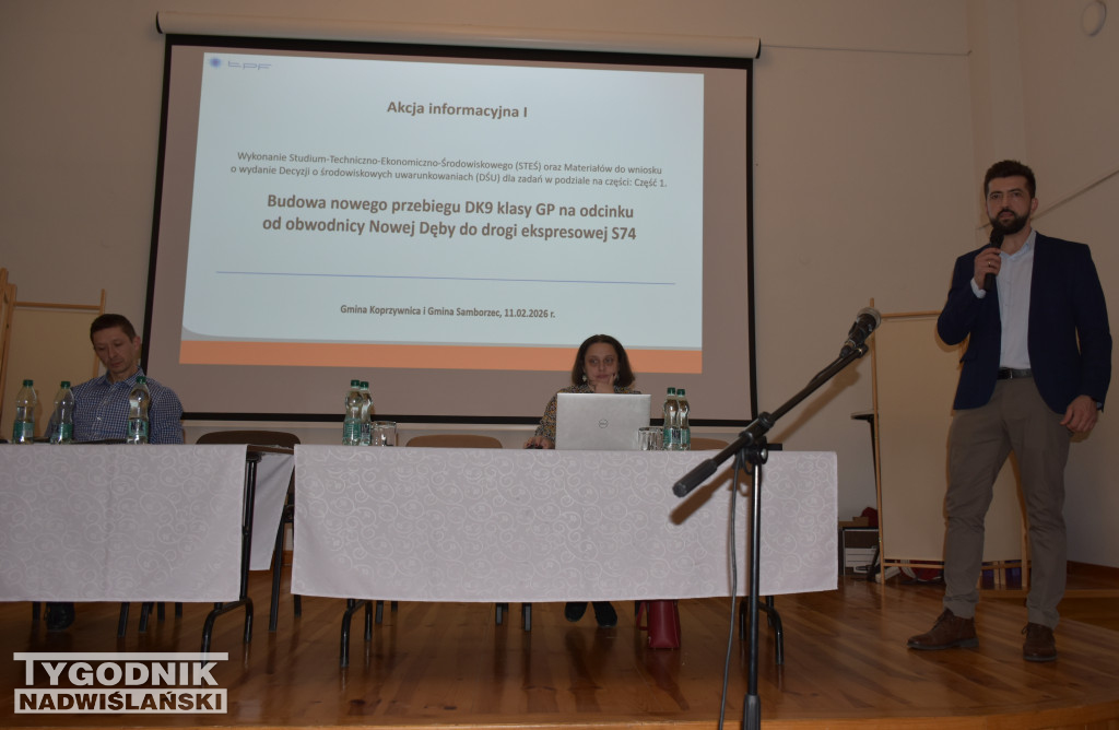 Spotkanie w Koprzywnicy w sprawie DK9