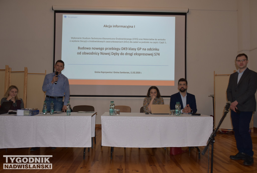 Spotkanie w Koprzywnicy w sprawie DK9