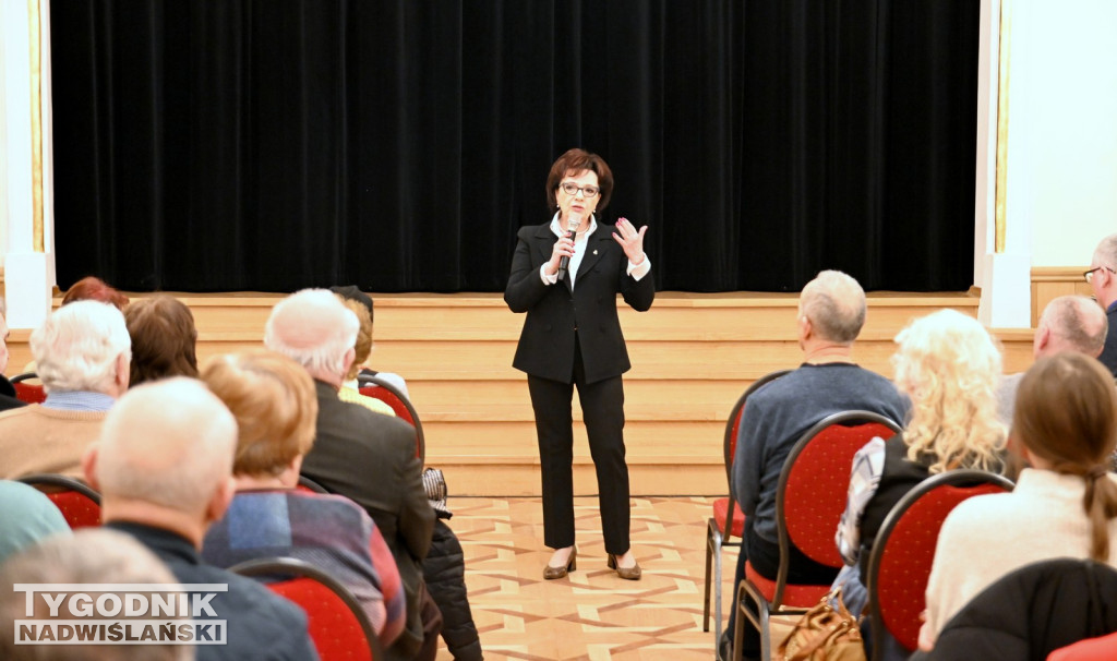 Elżbieta Witek w Tarnobrzegu