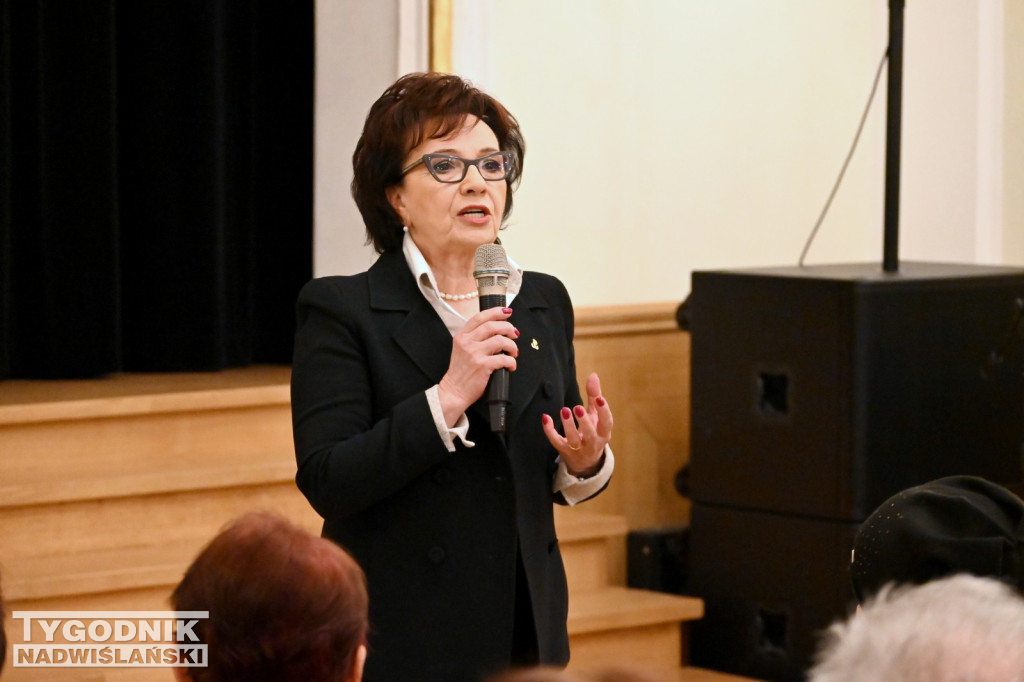 Elżbieta Witek w Tarnobrzegu