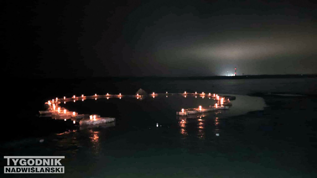 Lodowate Walentynki nad Jeziorem Tarnobrzeskim