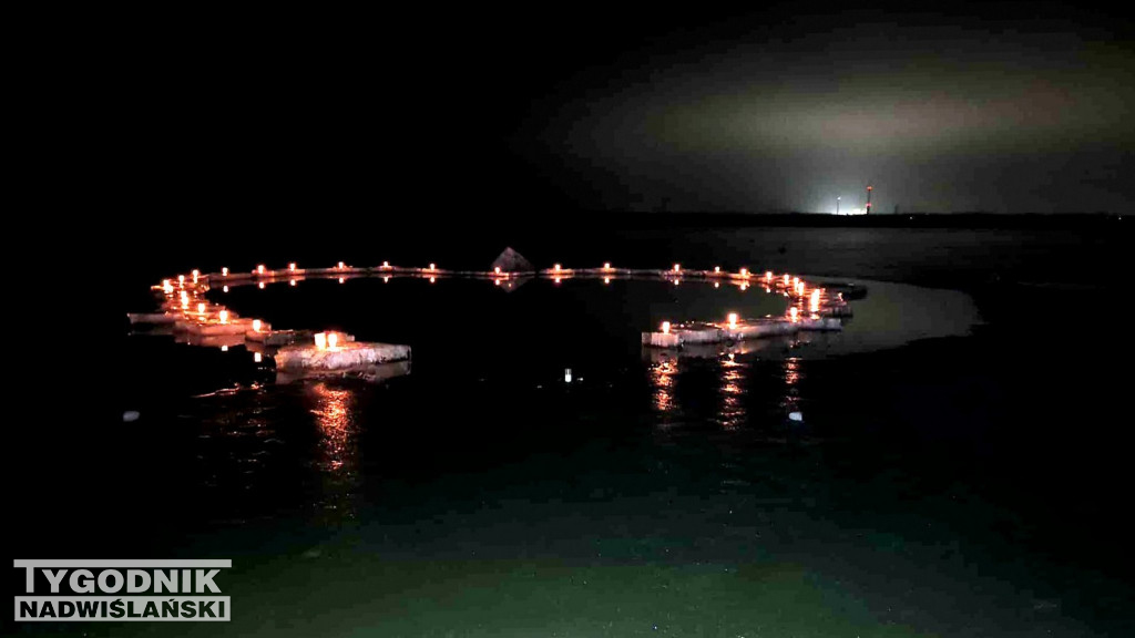 Lodowate Walentynki nad Jeziorem Tarnobrzeskim