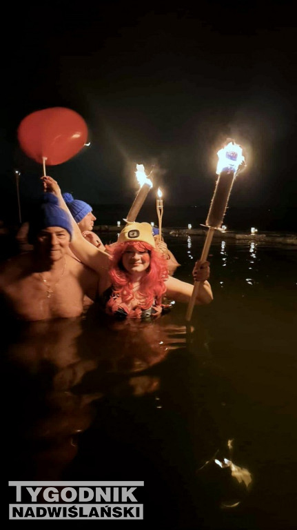 Lodowate Walentynki nad Jeziorem Tarnobrzeskim