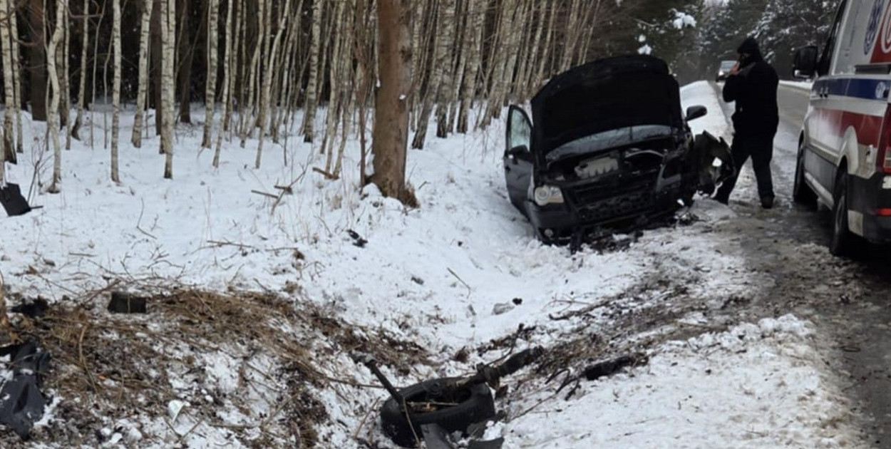 Wypadek w powiecie staszowskim