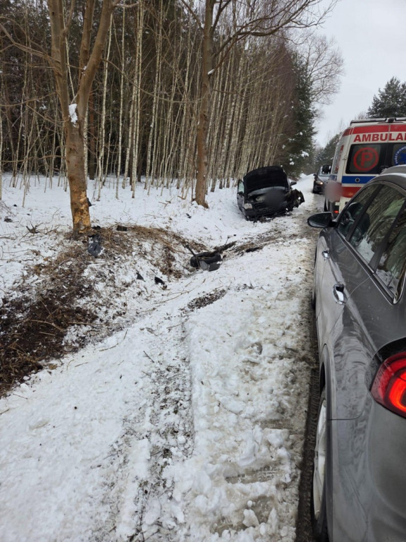 Wypadek w powiecie staszowskim