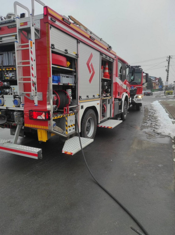 Pożar na Rynku w Osieku