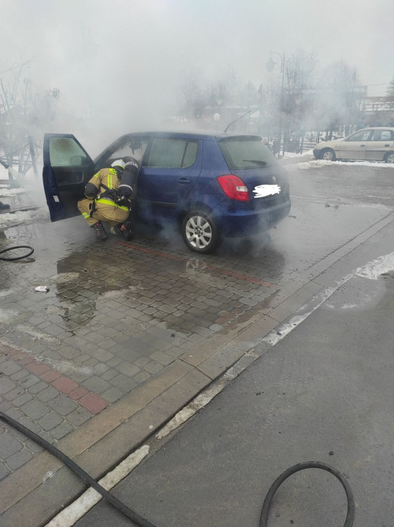 Pożar na Rynku w Osieku
