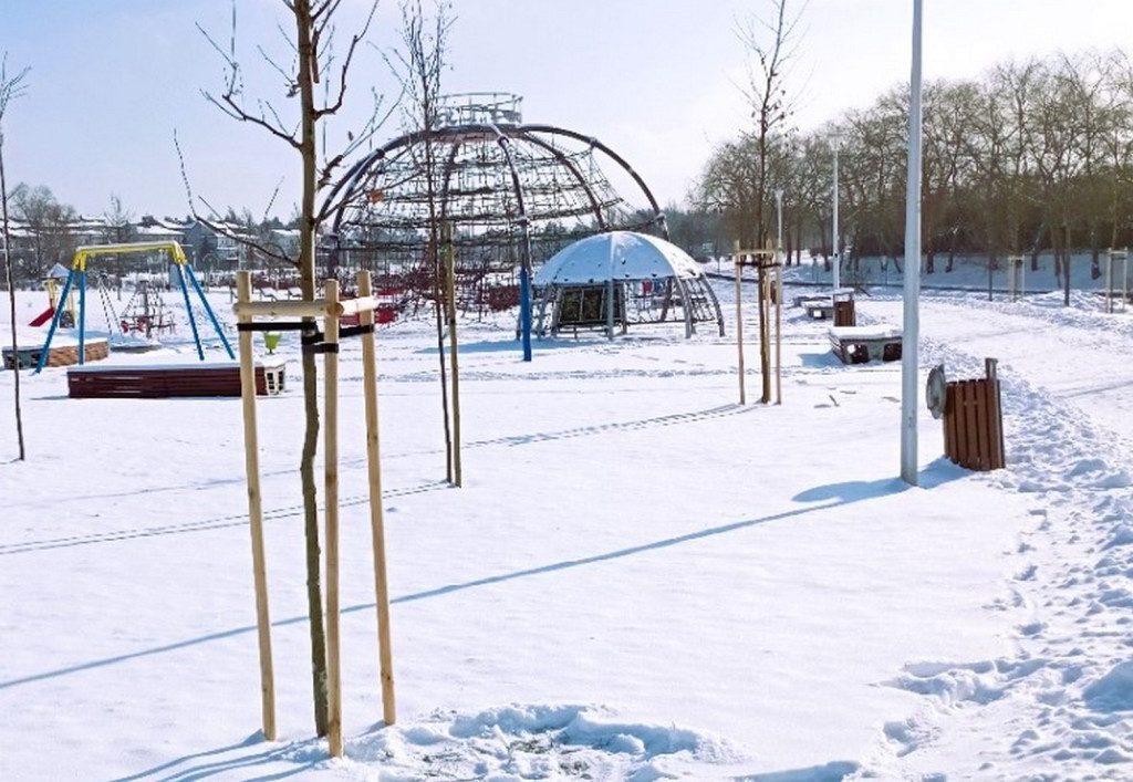 Wandalizm w staszowskim parku