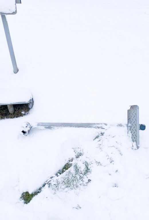 Wandalizm w staszowskim parku