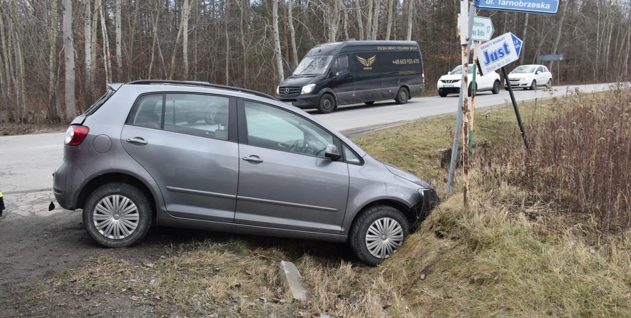 Wypadek w Stalach (25.02.26 r.)