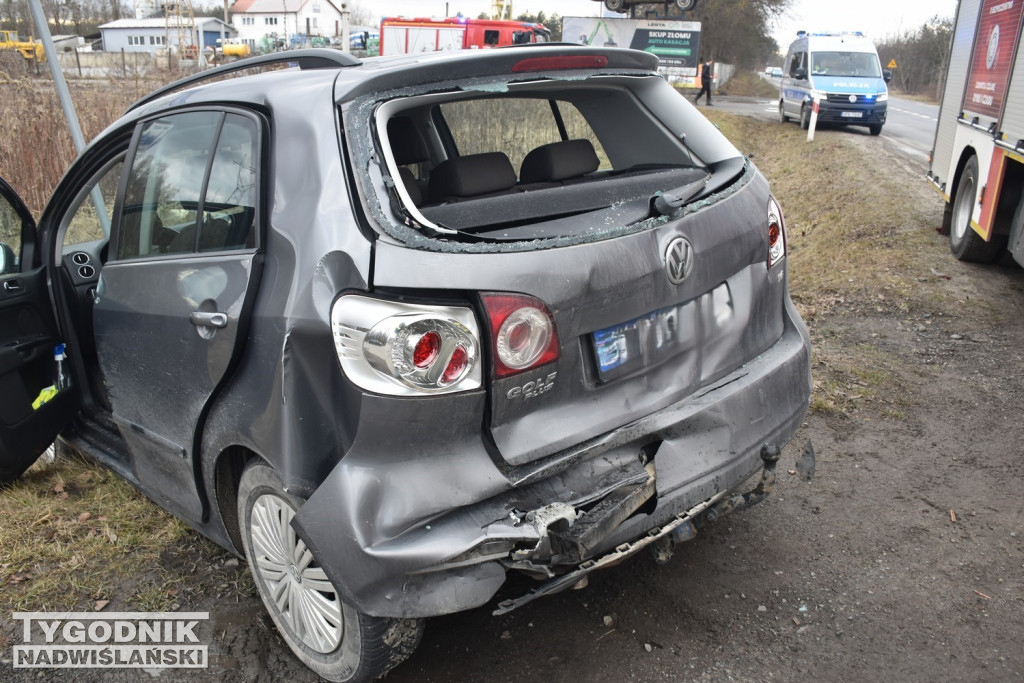 Wypadek w Stalach (25.02.26 r.)