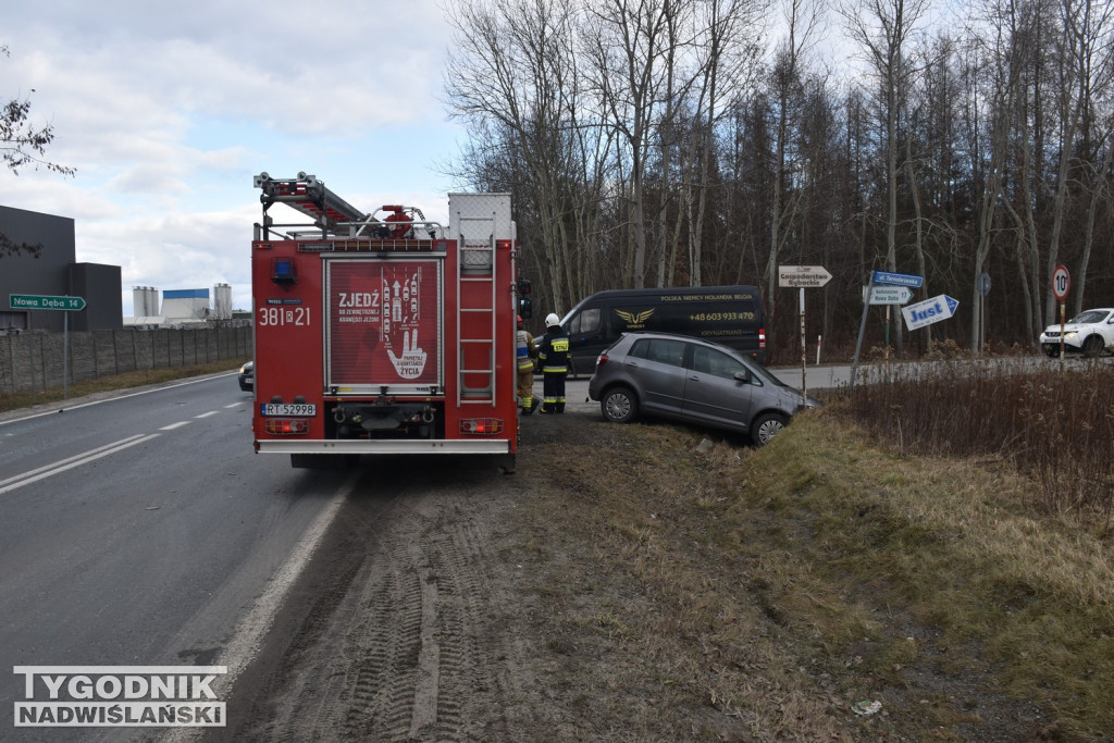 Wypadek w Stalach (25.02.26 r.)