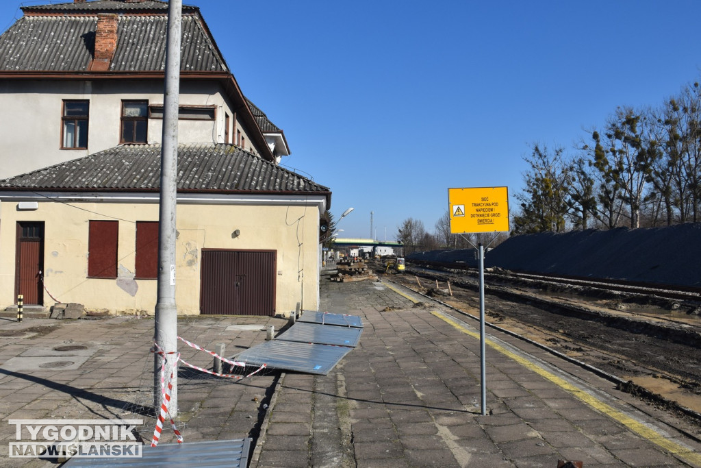 Przebudowa linii kolejowych w Tarnobrzegu