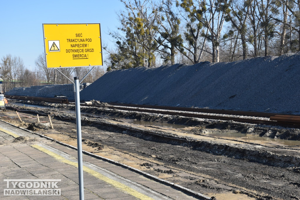 Przebudowa linii kolejowych w Tarnobrzegu