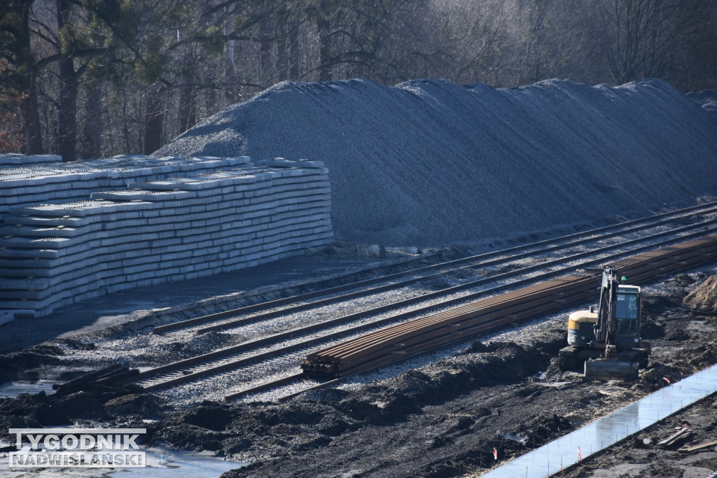 Przebudowa linii kolejowych w Tarnobrzegu