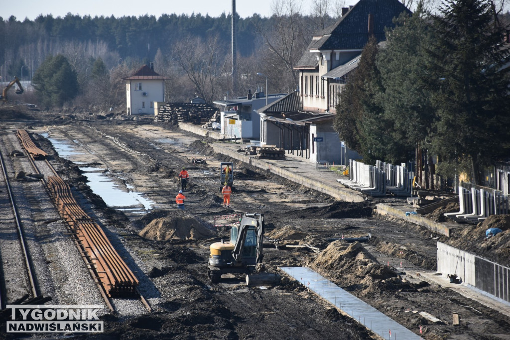 Przebudowa linii kolejowych w Tarnobrzegu