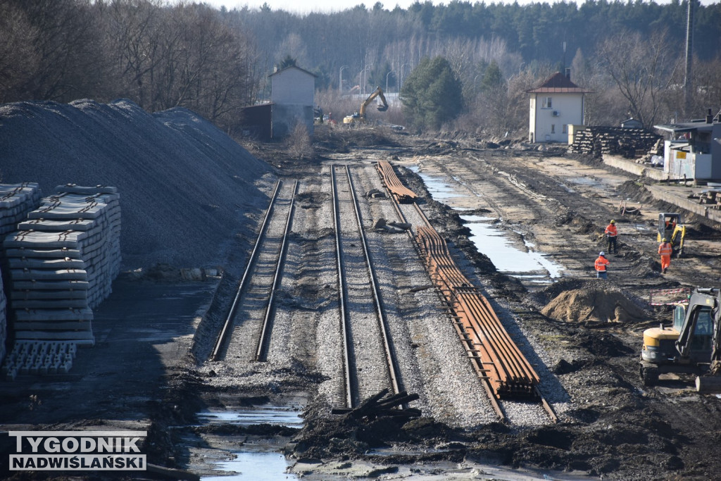 Przebudowa linii kolejowych w Tarnobrzegu