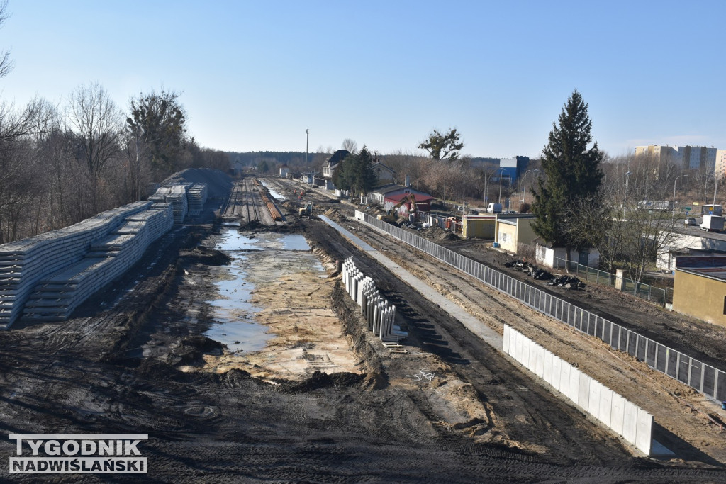 Przebudowa linii kolejowych w Tarnobrzegu