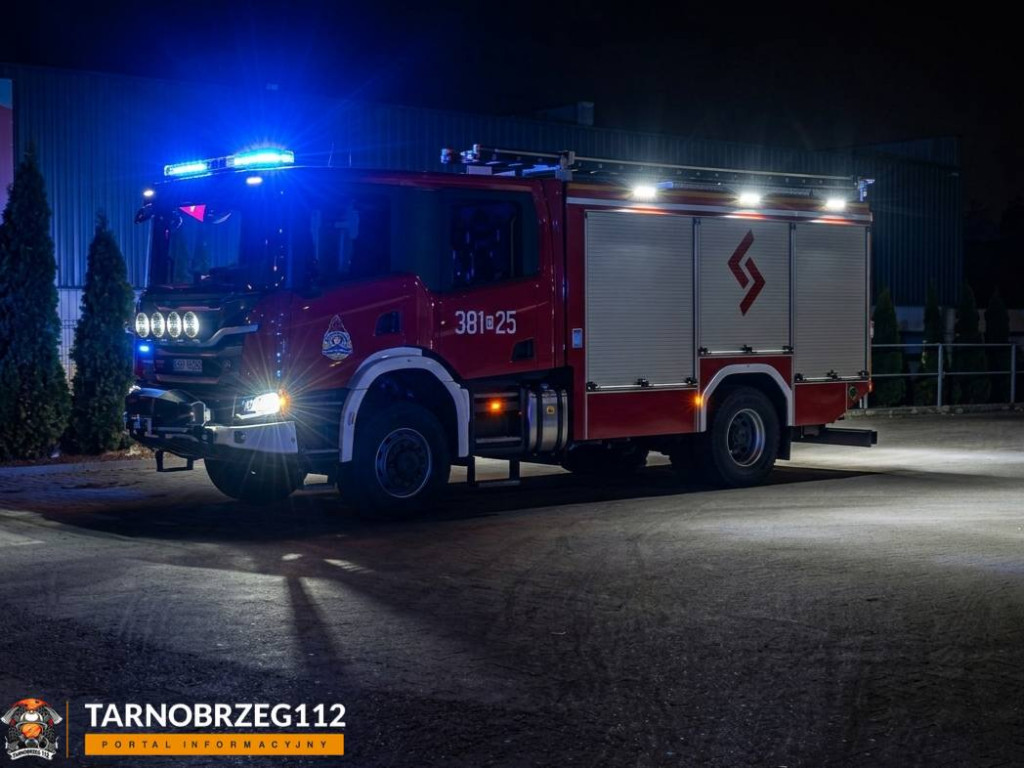 Zadymienie w sklepie w Tarnobrzegu