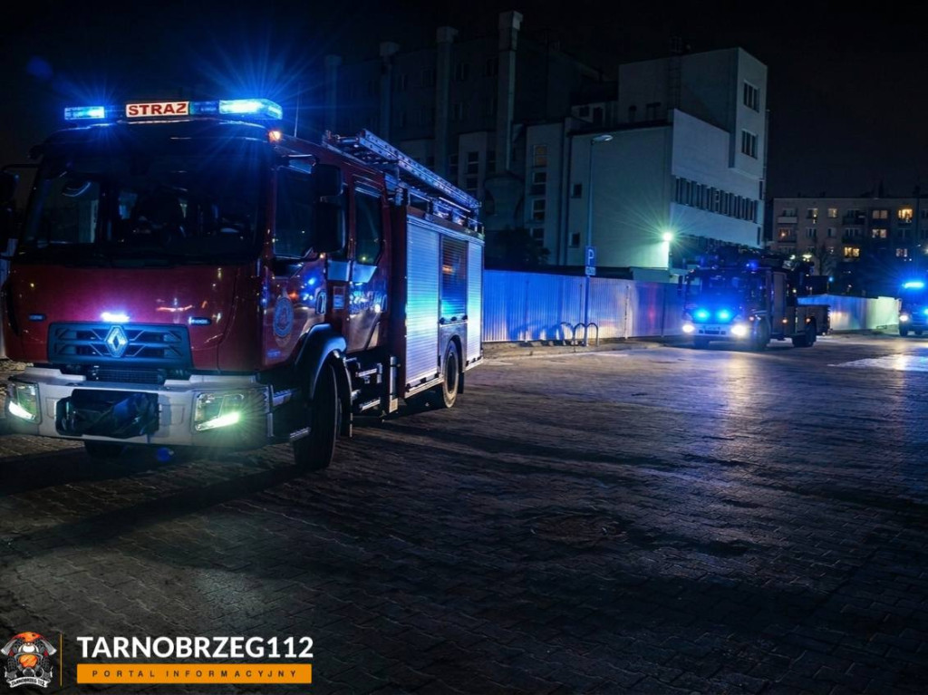 Zadymienie w sklepie w Tarnobrzegu