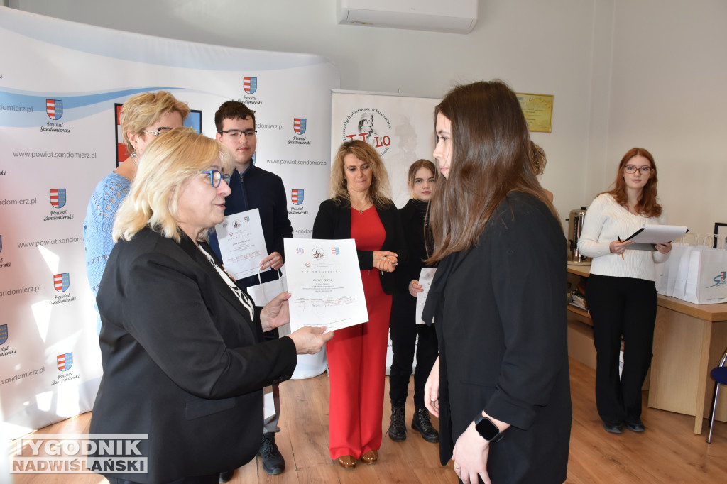 Wręczenie nagród w konkursie \