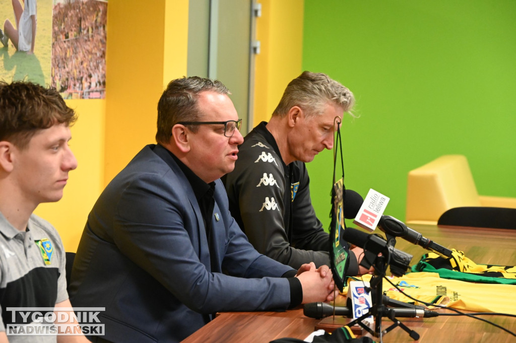 Konferencja prasowa Siarki Tarnobrzeg