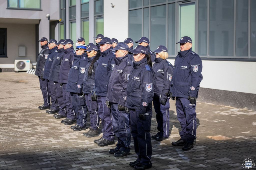 Otwarcie rozbudowane KP Policji w Opatowie