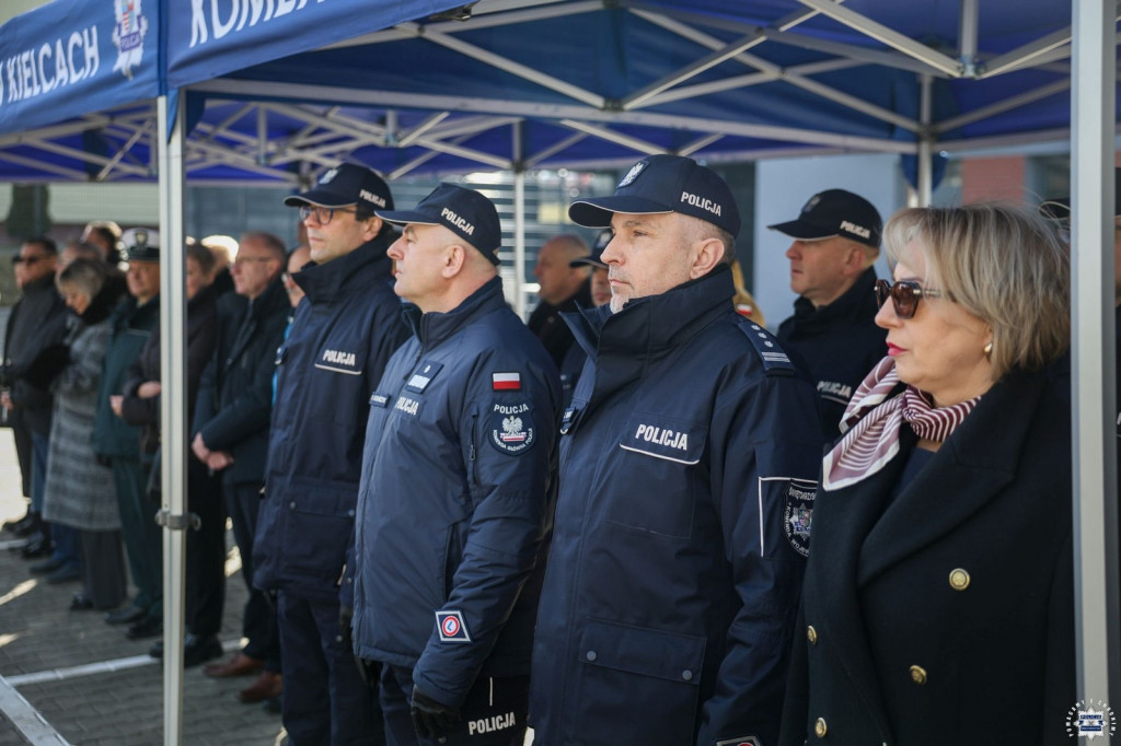 Otwarcie rozbudowane KP Policji w Opatowie