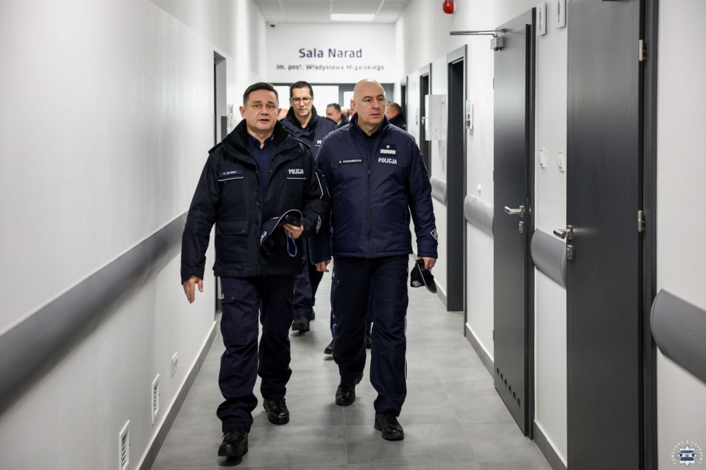 Otwarcie rozbudowane KP Policji w Opatowie