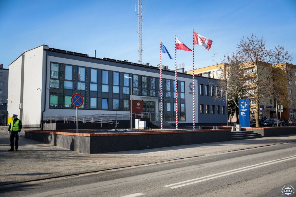 Otwarcie rozbudowane KP Policji w Opatowie