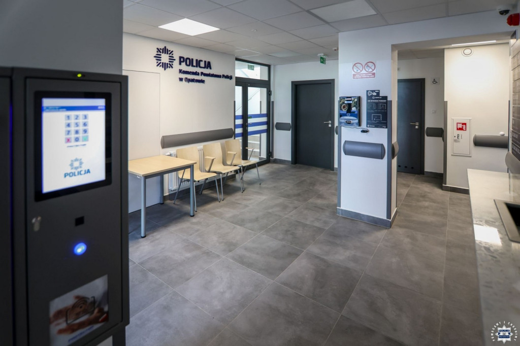 Otwarcie rozbudowane KP Policji w Opatowie