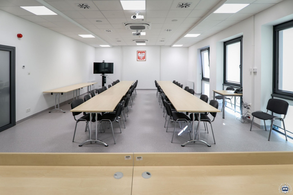 Otwarcie rozbudowane KP Policji w Opatowie