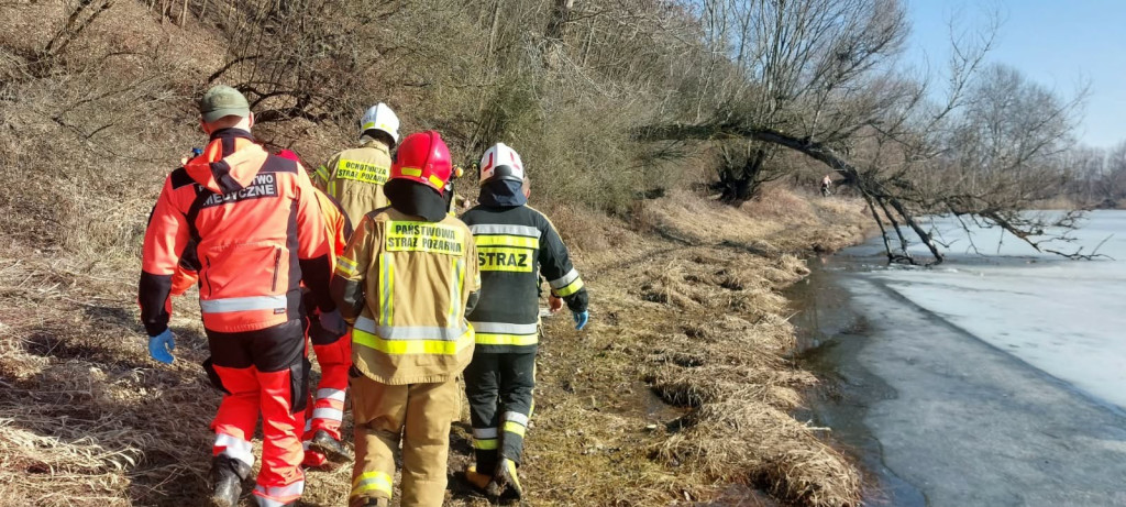 Ranny znaleziony w starorzeczu Wisły