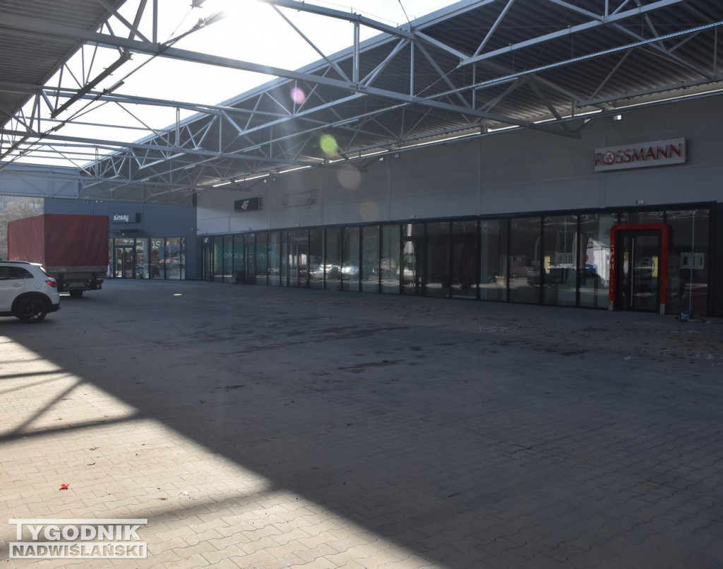 Pasaż Dominikański tuż przed otwarciem