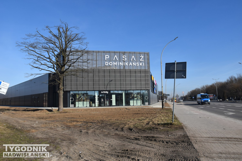 Pasaż Dominikański tuż przed otwarciem