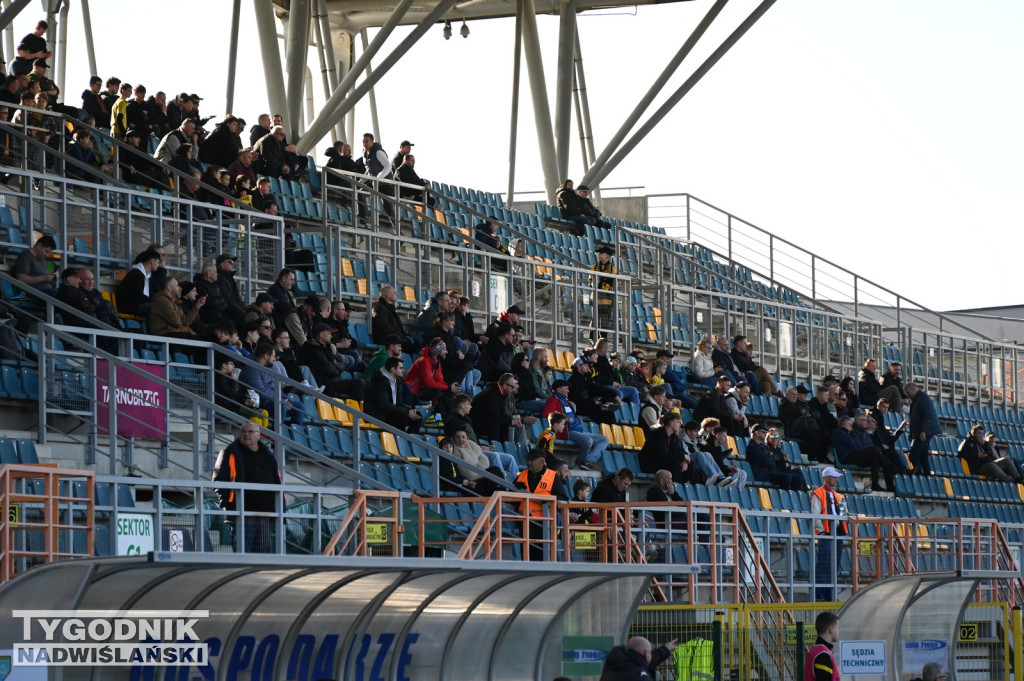Kibice na meczu Siarka - Pogoń Sokół Lubaczów