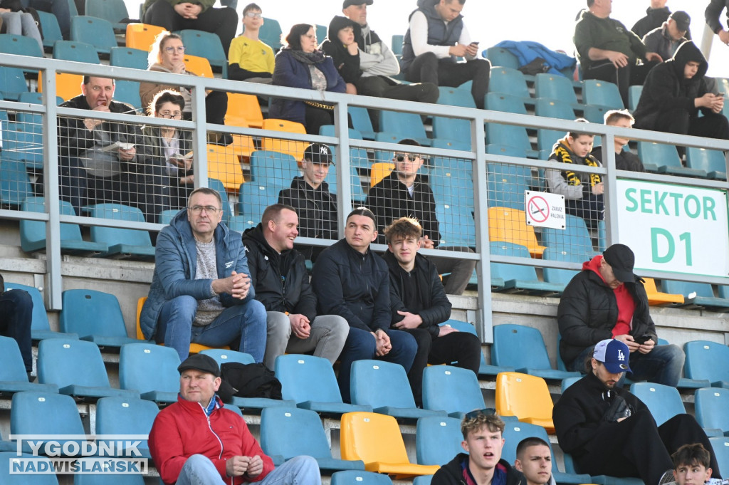 Kibice na meczu Siarka - Pogoń Sokół Lubaczów
