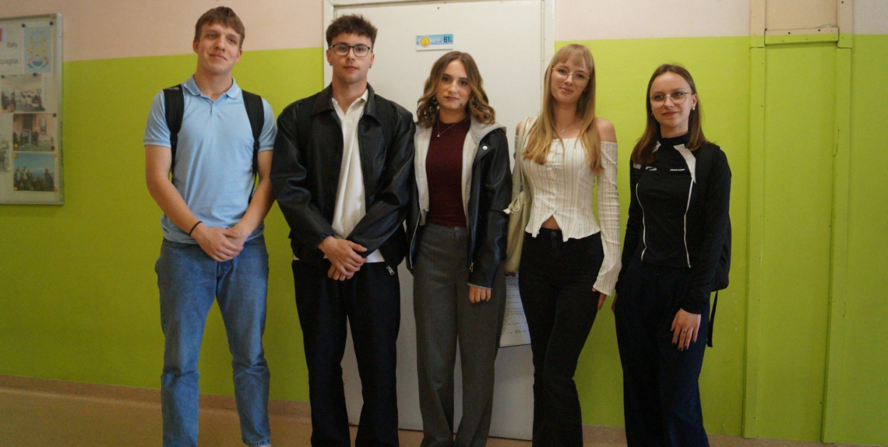 Spotkanie przedstawicieli Kopernika z uczniami SP10