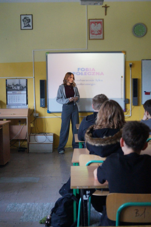 Spotkanie przedstawicieli Kopernika z uczniami SP10