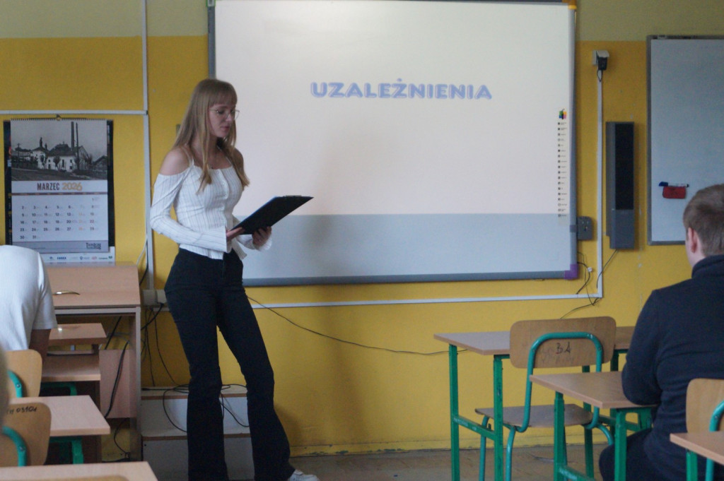 Spotkanie przedstawicieli Kopernika z uczniami SP10