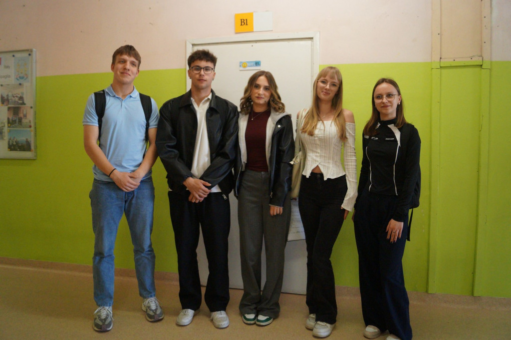 Spotkanie przedstawicieli Kopernika z uczniami SP10