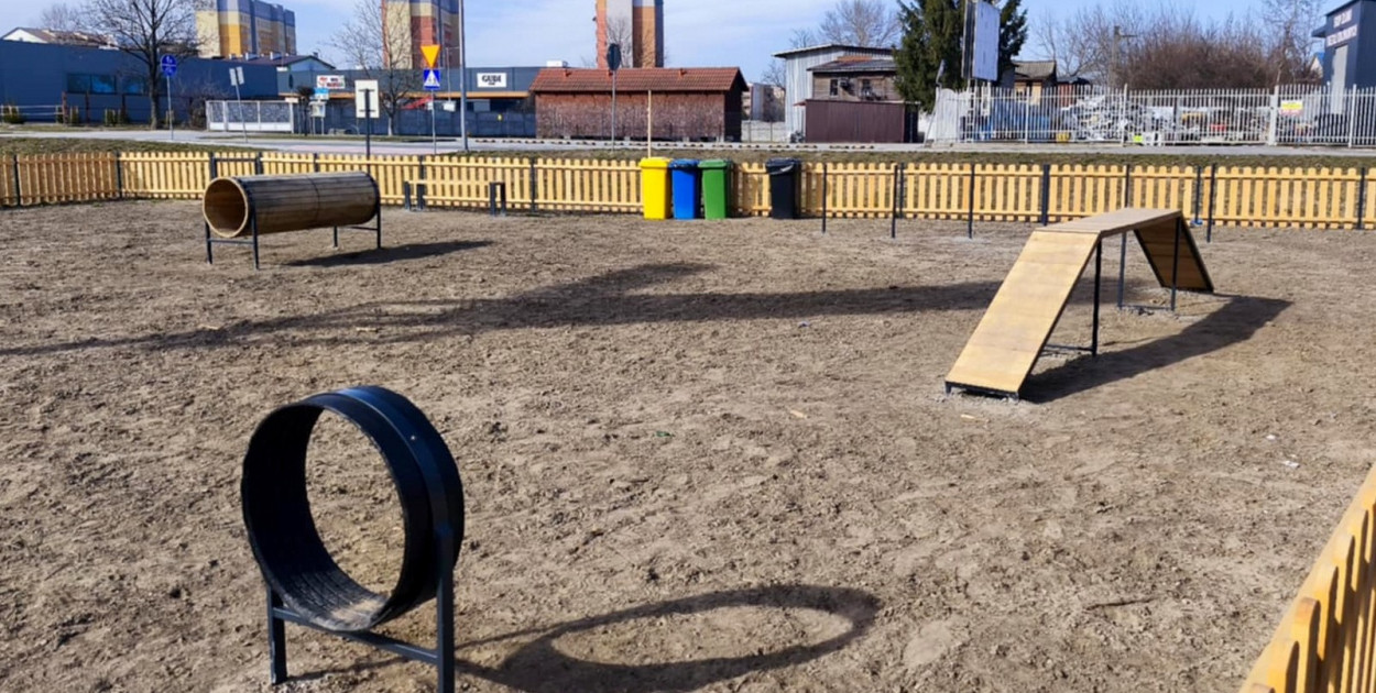 Psi plac zabaw w Tarnobrzegu czynny