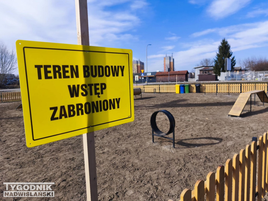 Psi plac zabaw w Tarnobrzegu czynny