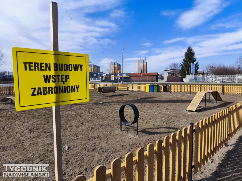 Psi plac zabaw w Tarnobrzegu czynny