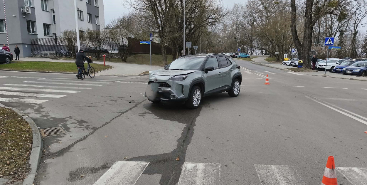 Wypadek w Tarnobrzegu (17.02.26 r.)