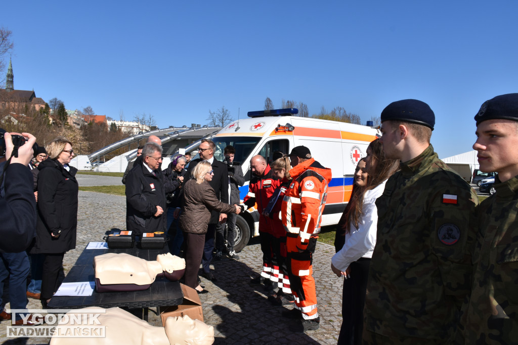 Przekazanie sprzętu w Sandomierzu