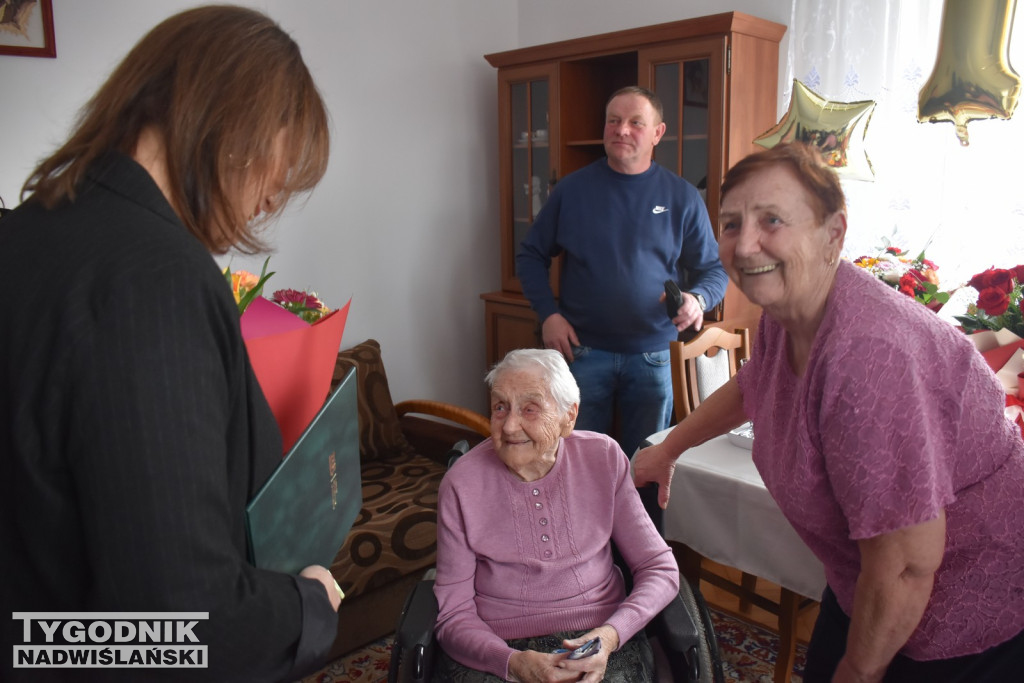Setne urodziny Zofii Janowskiej z Tarnobrzega