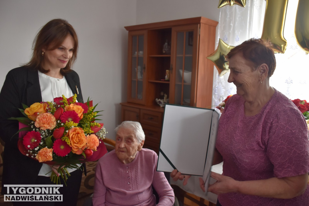 Setne urodziny Zofii Janowskiej z Tarnobrzega