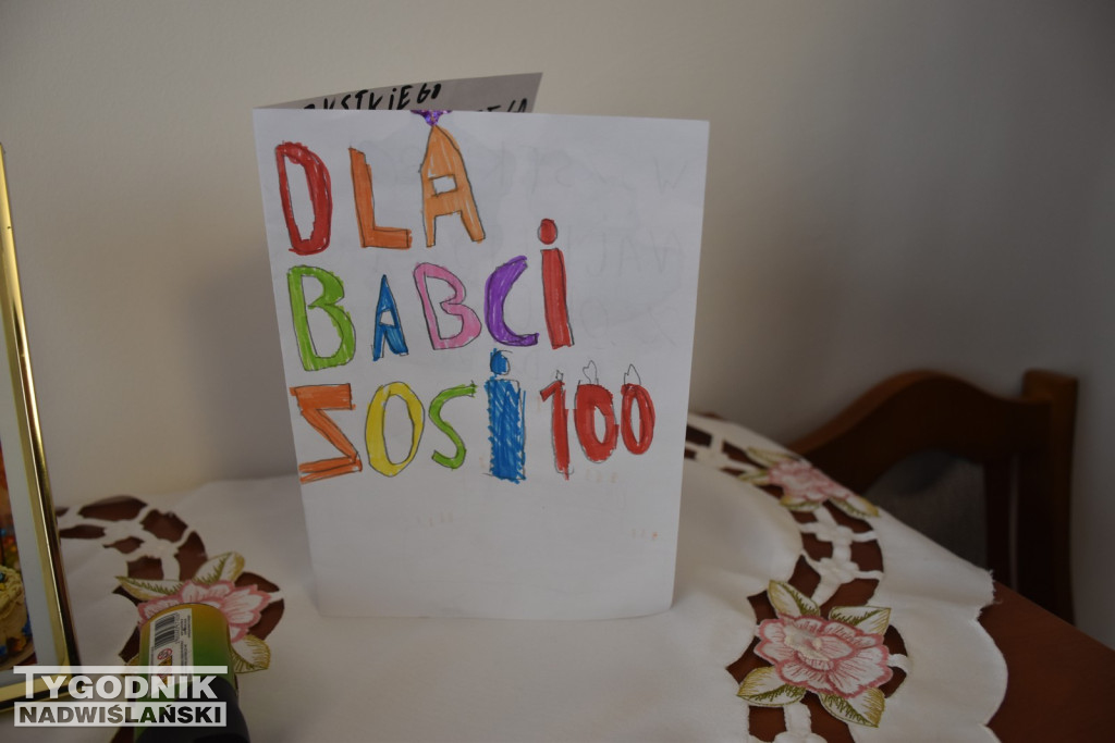 Setne urodziny Zofii Janowskiej z Tarnobrzega